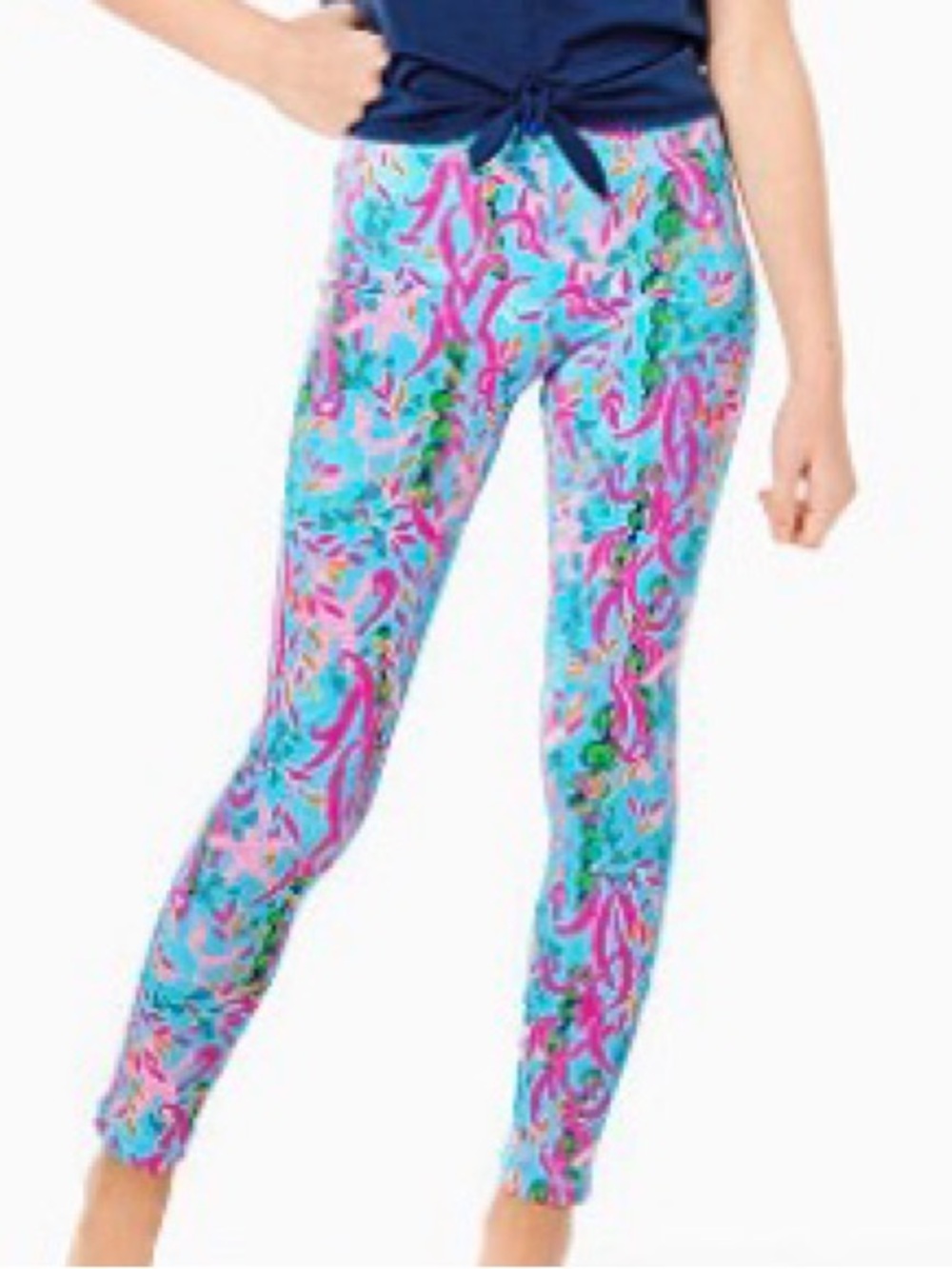 Lilly Pulitzer UPF 50+ Luxletic Girls Mini Weekender Leggings